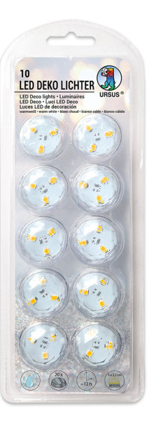 10 LED Deko Lichter, inklusive Batterien