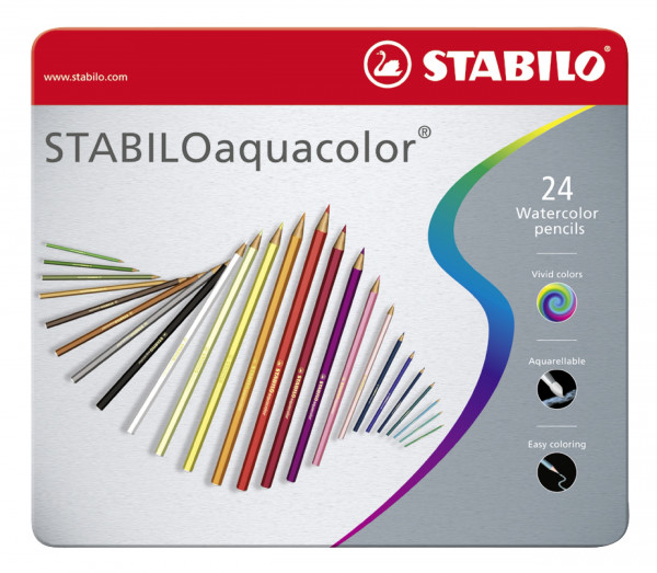 Aquarellstifte -Stabilo- 24er