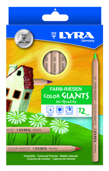 Lyra Farb-Riesen 12er -natur-