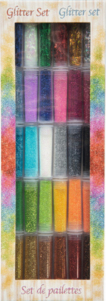 Glitterset 30-teilig
