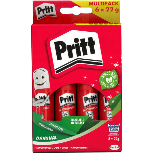 Pritt-Klebestifte 6 x 22 gr